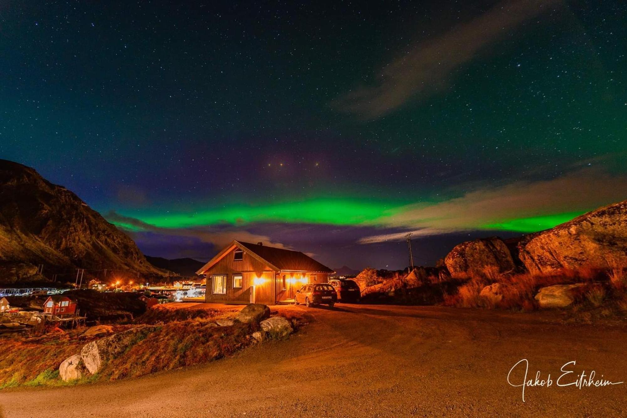Superior Cabin Ballstad Lofoten Buitenkant foto