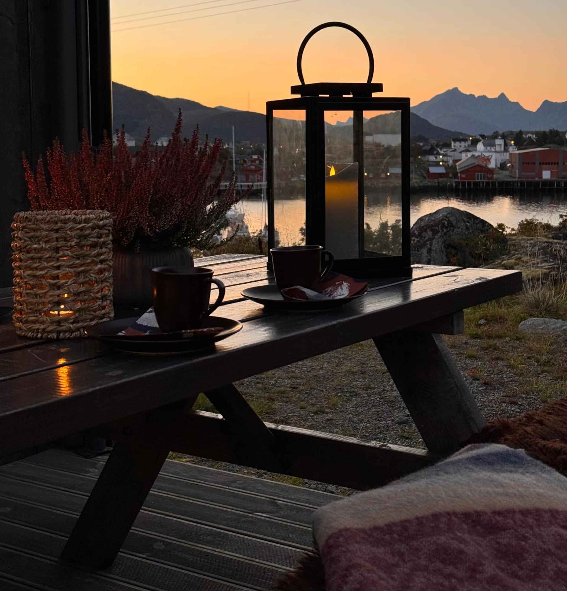 Superior Cabin Ballstad Lofoten Buitenkant foto