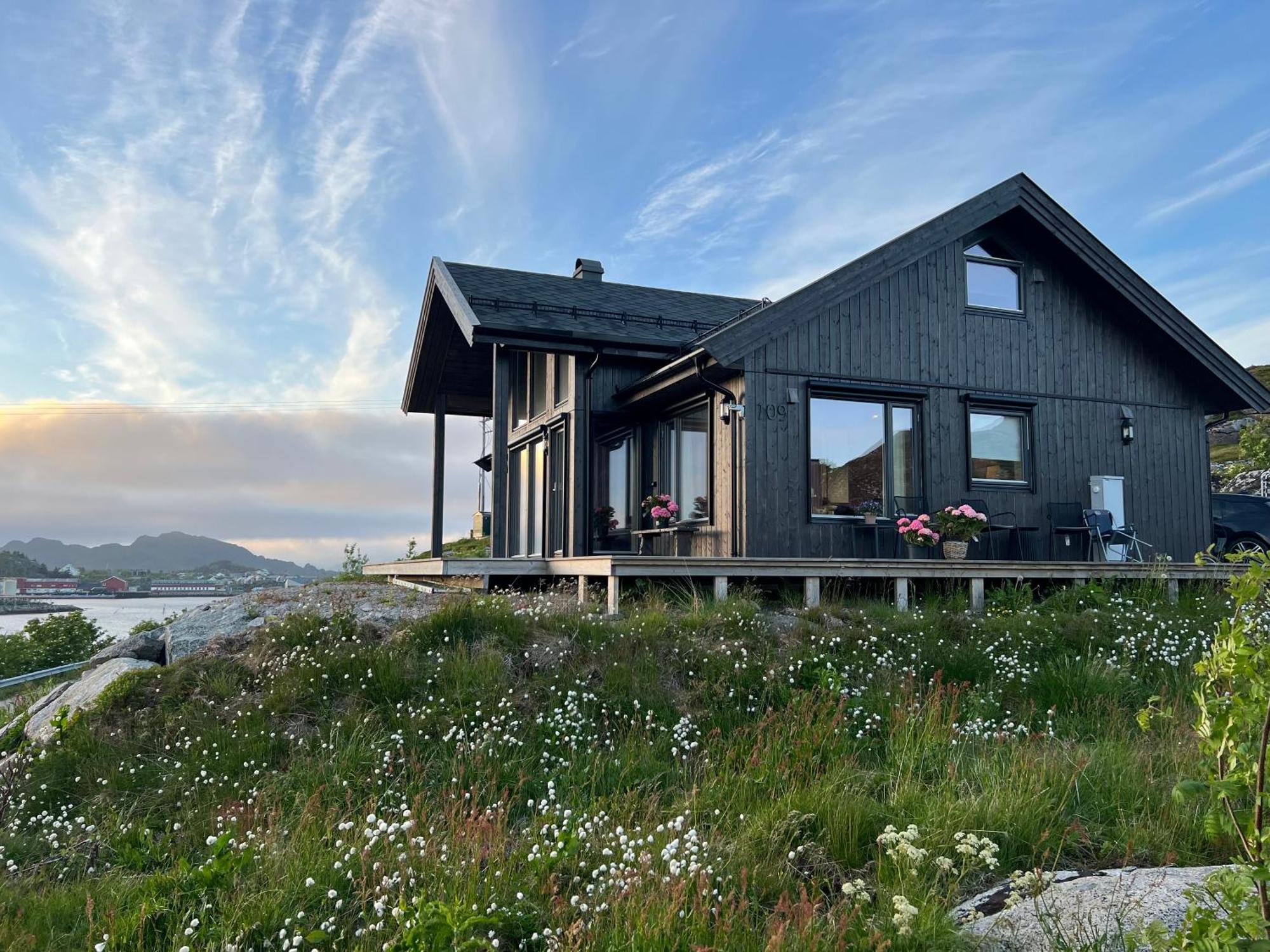 Superior Cabin Ballstad Lofoten Buitenkant foto